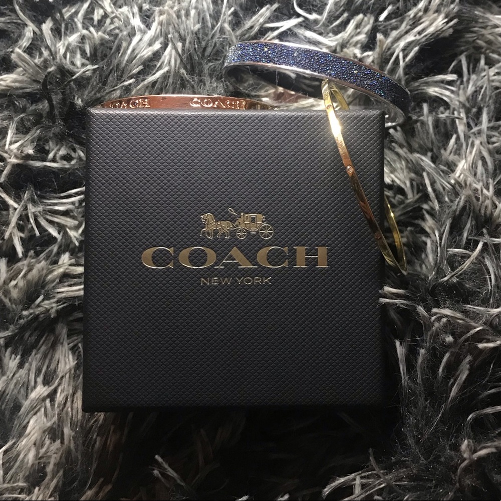 ✨Gorgeous genuine Coach bangles✨